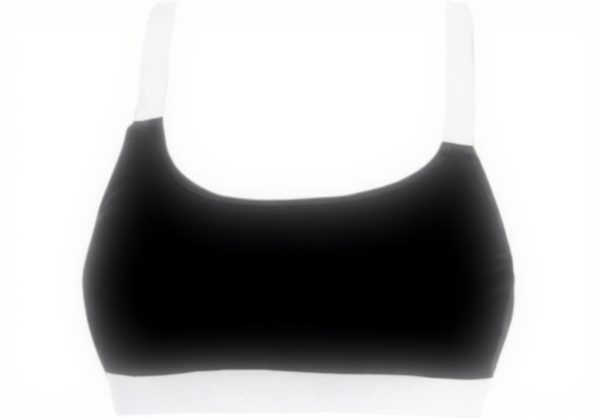 Haut de maillot de bain bandeau push-up imprimé hawaïen