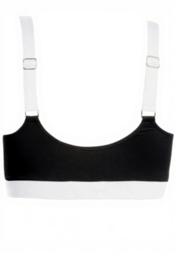 Haut de maillot de bain bandeau push-up imprimé hawaïen