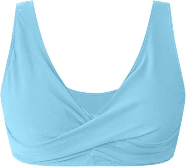 Haut de bikini push-up bandeau Femme imprimé Hawaïen-2