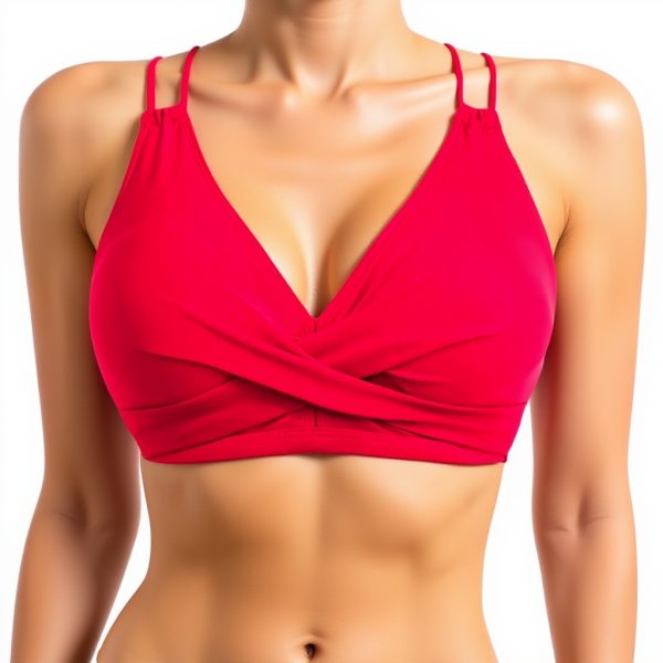 Haut de bikini push-up sans bretelles crochet femme maillot