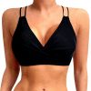 Haut de bikini femme extensible froncé torsadé Générique