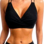 Haut de bikini femme extensible froncé torsadé Générique