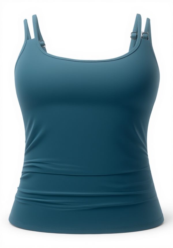 Haut de maillot de bain push-up col en V femme réglable