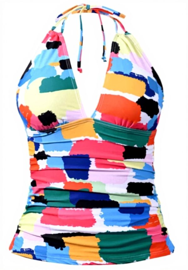 Maillot de bain femme push-up débardeur plage soutien-gorge