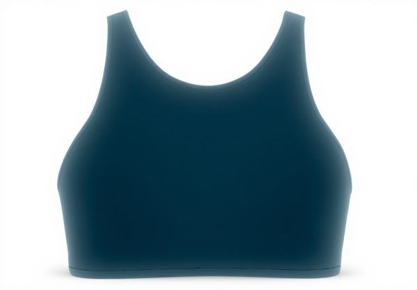 Haut de maillot push-up femme triangle liens croisés bonnets