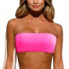 Haut maillot de bain femme tankini dos nu rembourrage