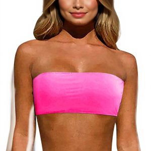 Haut maillot de bain femme tankini dos nu rembourrage