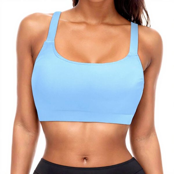 Haut Bikini Femme Débardeur Plage Soutien-Gorge Liens