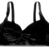 Haut de maillot de bain femme bandeau push-up noir