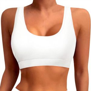Haut de bikini dos nu femme armatures push-up rembourrage