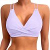 Haut de bikini dos nu push-up femme maillot bain plage