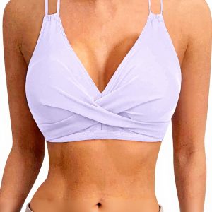 Haut de bikini dos nu push-up femme maillot bain plage