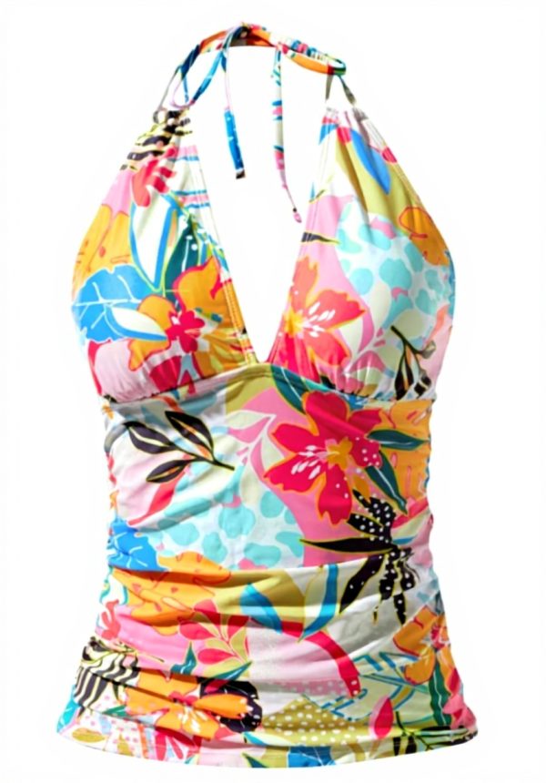 Haut de maillot de bain femme bikini sans bretelles