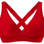Haut Maillot Bain Femme Push-Up Soutien-Gorge Rembourré