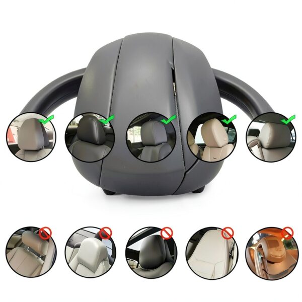 Housse appui-tête voiture YYHHAOFA Miami Beach polyester-5