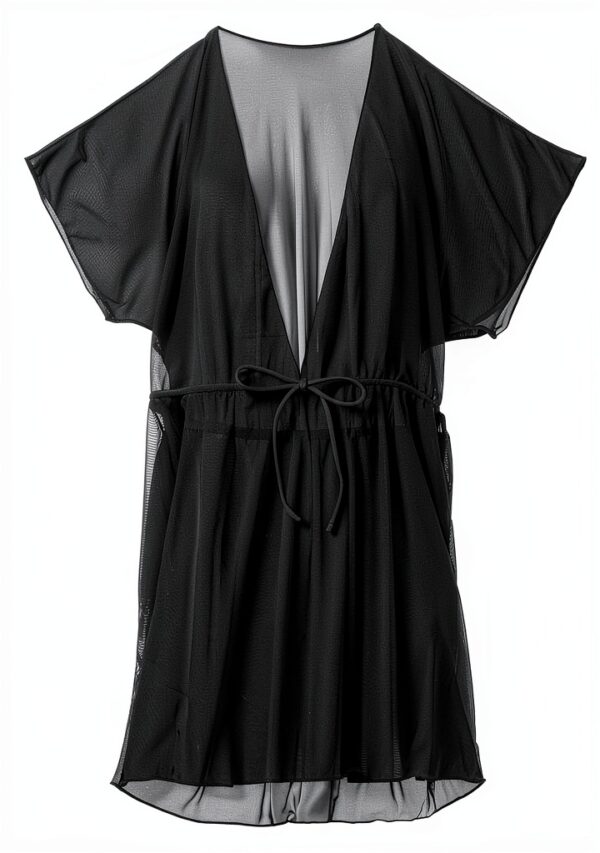 Bikini grande taille femme push up noir maillot bain sexy-5