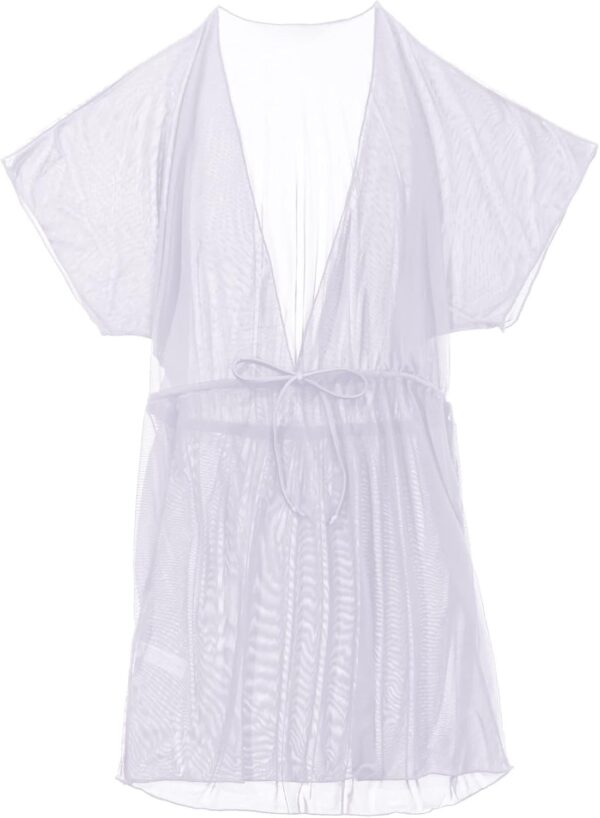 Maillot de bain femme noir dos nu rétro manches longues-2